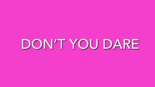 Justin Awesome- Don’t you dare (Official Lyric Video)