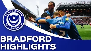 Highlights: Bradford City 0-1 Portsmouth
