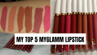 #MYGLAMM LIT Liquid Lipstick Swatches #makeupshorts #beautyhacks #LiquidLipstick #shortvideo #shorts