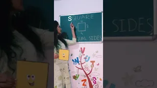 Square Shape- Rhyme PG, Nursery, Jr.kg