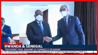 President Kagame is Senegal for the launch of Diamniadio Stadium