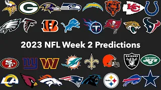2023 NFL Week 2 Predictions