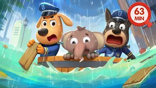 Police Rescue Mission | Safety Tips | Cartoon for Kids | Educational Videos | Sheriff Labrador