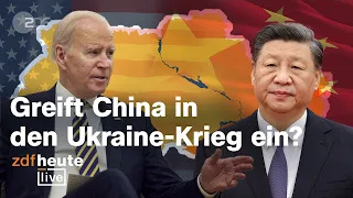 Was hinter den US-Warnungen an China steckt | ZDFheute live