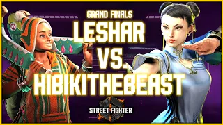 GRAND FINALS - LESHAR VS HIBIKITHEBEAST - CHUN-LI VS LILY - 【Street Fighter 6】