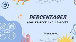 Percentages l For TS ICET, AP ICET and Other State Level Competitive Exams