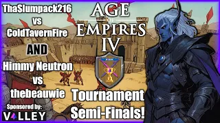 Age of Empires Valley Cup Tournament Semi Finals!! || Best of 3 || Gold League