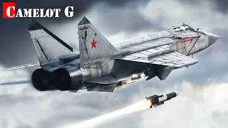 МиГ-31 прикрыл Ту-95МС от F-16 Fighting Falcon Camelot G документальный фильм.