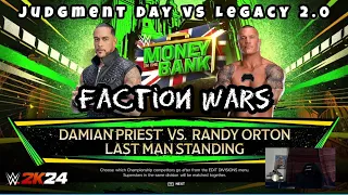 Damian Priest vs Randy Orton | Last Man Standing | Faction Wars