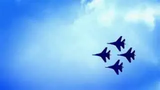 Русские Витязи в небе над Петербургом (Russian Knights)