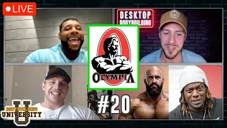 MR OLYMPIA TOP 10 Predictions! Nathan De Asha, Martin Fitzwater, Stanimal, Xavier | BU #20