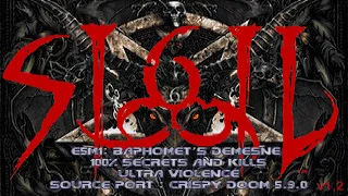 Doom: Sigil v1.21 E5M1: Baphomet's Demesne (100%) Ultra Violence [Crispy Doom 5.9.0]