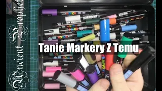 Markery Posca vs tanie markery z Temu