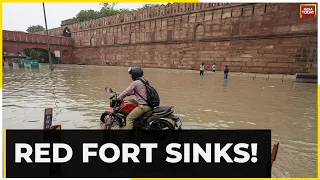Delhi's Extreme Flood: As Capital's Biggest Ever Evacuation Happens, Red Fort Continues To Sink