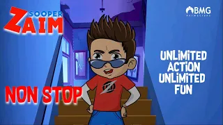 Sooper Zaim | Non Stop Episode 8-12 | BMG | Happy Kid | Malayalam Cartoon | Cartoon for Kids