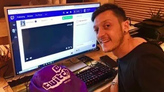 mesut özil spielt Fortnite