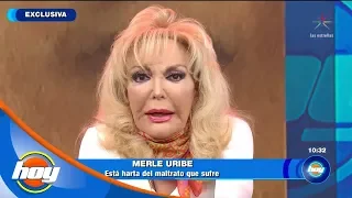 Merle Uribe teme que su hijo le quite la vida | Violencia intrafamiliar | Hoy