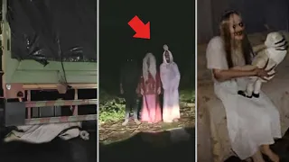 Pocong dan Rombongannya di Lindas ?.. 6 Penampakan Hantu Nenyeramkan yang Terekam Jelas di Kamera