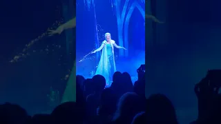 Disney Frozen show Disneyland Paris Elsa Anna Olaf & Kristoff Christmas 2019