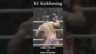 K1 - MIRKO CRO COP VS REMY BONJASKY #shorts