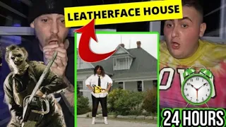 24 HOURS OVERNIGHT CHALLENGE AT THE SAWYER FAMILY HOUSE *GONE VERY WRONG* LEATHERFACE CHASED US!