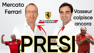 #FERRARI UFFICIALIZZA SERRA E D'AMBROSIO - ALTRO GP AMERICANO IN CALENDARIO - MERCATO IN FERMENTO