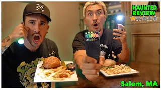 Eating At Most Haunted Restaurant In SALEM... (1 STAR??)