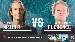 Owen Wright vs. John John Florence - Round of 16, Heat 6 - Rip Curl Pro Bells Beach 2019