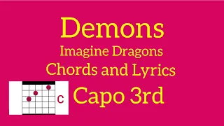 Demons - Imagine Dragons  EGN Guitar Chords and Lyrics