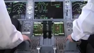 Décollez à bord du cockpit de l'Airbus A350XWB