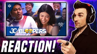 THAT WHISTLE 😆 | GG Vibes: Bloopers | The Lazy Song • Bruno Mars (REACTION!!!)