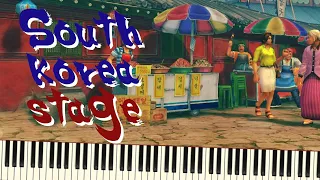 Festival at old temple - Street fighter IV - Piano tutorial