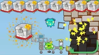 Bad Piggies - 5 ITEMS MARBLE CRATE SUNDAY 6700+ SCRAPS CAKE RACE