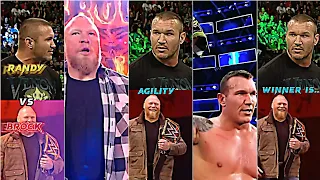 😈Randy Orton vs Brock Lesnar🥵 #shorts #wwe #comparison #randyorton #brocklesnar
