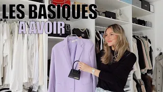 LES ESSENTIELS POUR UNE GARDE-ROBE STYLÉE