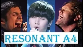 Male Singers - Resonant A4 High Notes