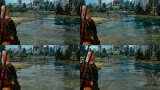 [4K] The Witcher 3 NextGen Optimized Raytracing mod vs Vanilla | RTGI Graphics Comparison Showcase