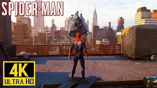 [4K] SPIDERMAN (PS4) - E3 2018 EXTENDED Gameplay Demo @ 2160p UHD ✔