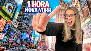 1 HORA DE VLOG EM NOVA YORK SEM CORTE E SEM EDIÇÃO