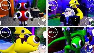 Playing As Yellow And Green Lookies vs Old Man and RED In ONE GAME In Rainbow Friends Chapter 2 Full