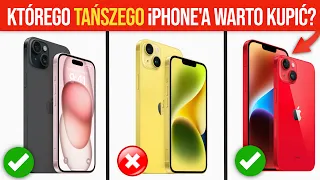 iPhone 15 vs iPhone 14 vs 13, a może 12? Którego TAŃSZEGO iPhone’a Kupić?