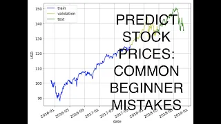 Predicting Stock Prices with LSTMs: One Mistake Everyone Makes (Episode 16)