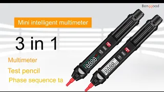MUSTOOL MT007/MT007 Pro Digital Multimeter丨Pen Multimeter - Banggood Tool Sets
