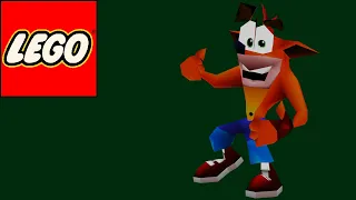 How to build lego Crash characters: Crash Bandicoot