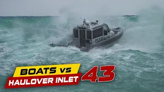 INSANE WAVES AT HAULOVER INLET!! | Boats vs Haulover Inlet