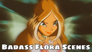 WINX CLUB badass flora moments for your edits (season 1)