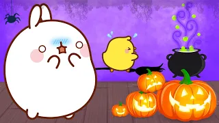 Molang and Piu Piu | Halloween Party | Cartoon for Kids | Molang Funny Cartoons