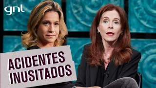 Fernanda Gentil e Deborah Evelyn relembram acidentes inacreditáveis | Que História é essa, Porchat?