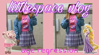 littlespace vlog | age regression