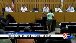 Public on Proposed Police Review